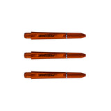 Winmau Prism Polycarbonate Dart Stems Shafts Orange Short length variant image