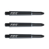 Pro Force Dart Stems Black Intermediate length variant image