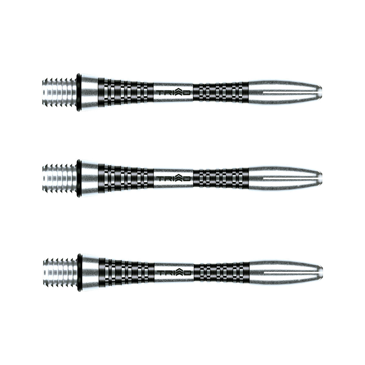 Triad Aluminium Dart Stems Black Short length variant image