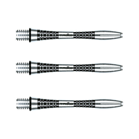 Triad Aluminium Dart Stems Black Short length variant image