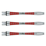 Triad Aluminium Dart Stems Red Medium length variant image