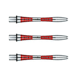 Triad Aluminium Dart Stems Red Short length variant image